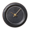 Okinawa Metal Charcoal Hand Glazed Japanese Small Clock