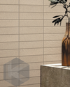 Sabi Cocoa Brown Matt Glazed Porcelain Mosaic 45x195mm