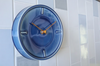 Tohoku Sea Blue Hand Glazed Japanese Mid Sized Clock