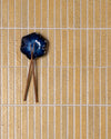 Hatsuborder Wheat Hand Glazed Japanese Mosaic Tile