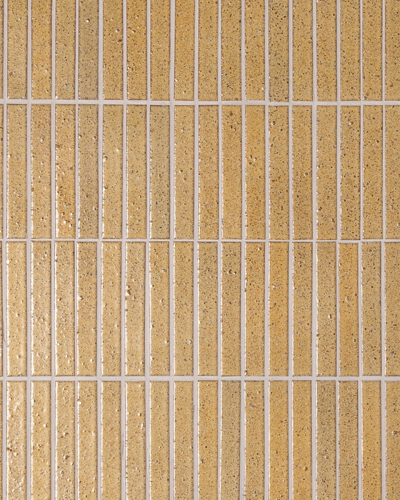 Hatsuborder Wheat Hand Glazed Japanese Mosaic Tile