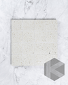 Hatsu Square White Hand Glazed Japanese Mosaic Tile