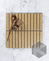 Hatsuborder Wheat Hand Glazed Japanese Mosaic Tile