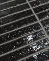 Hatsuborder Espresso Burgundy Hand Glazed Japanese Mosaic Tile