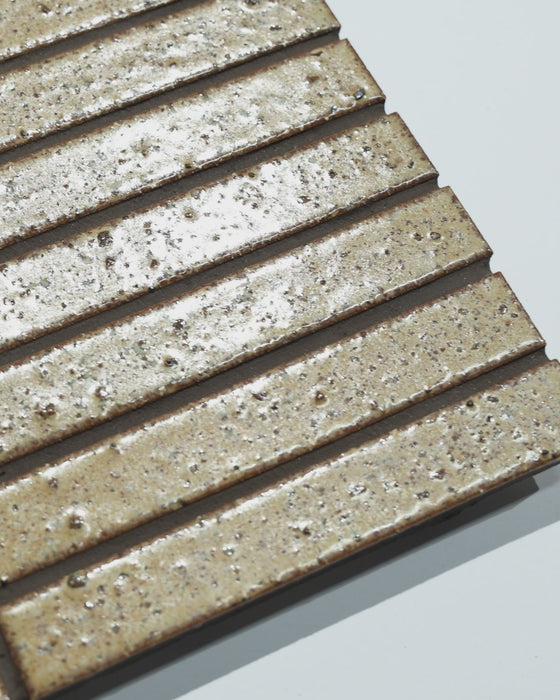 Hatsuborder Wheat Hand Glazed Japanese Mosaic Tile